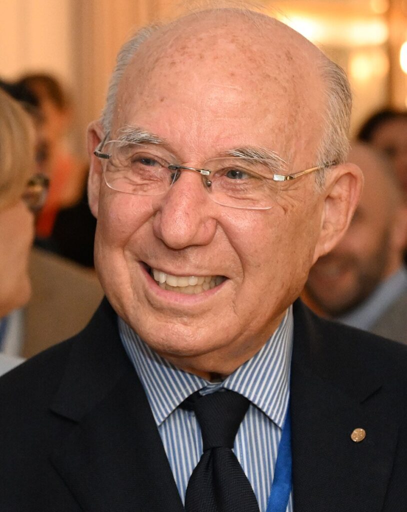A photo of Israeli economist and Trilateral Commission member Jacob A. Frenkel