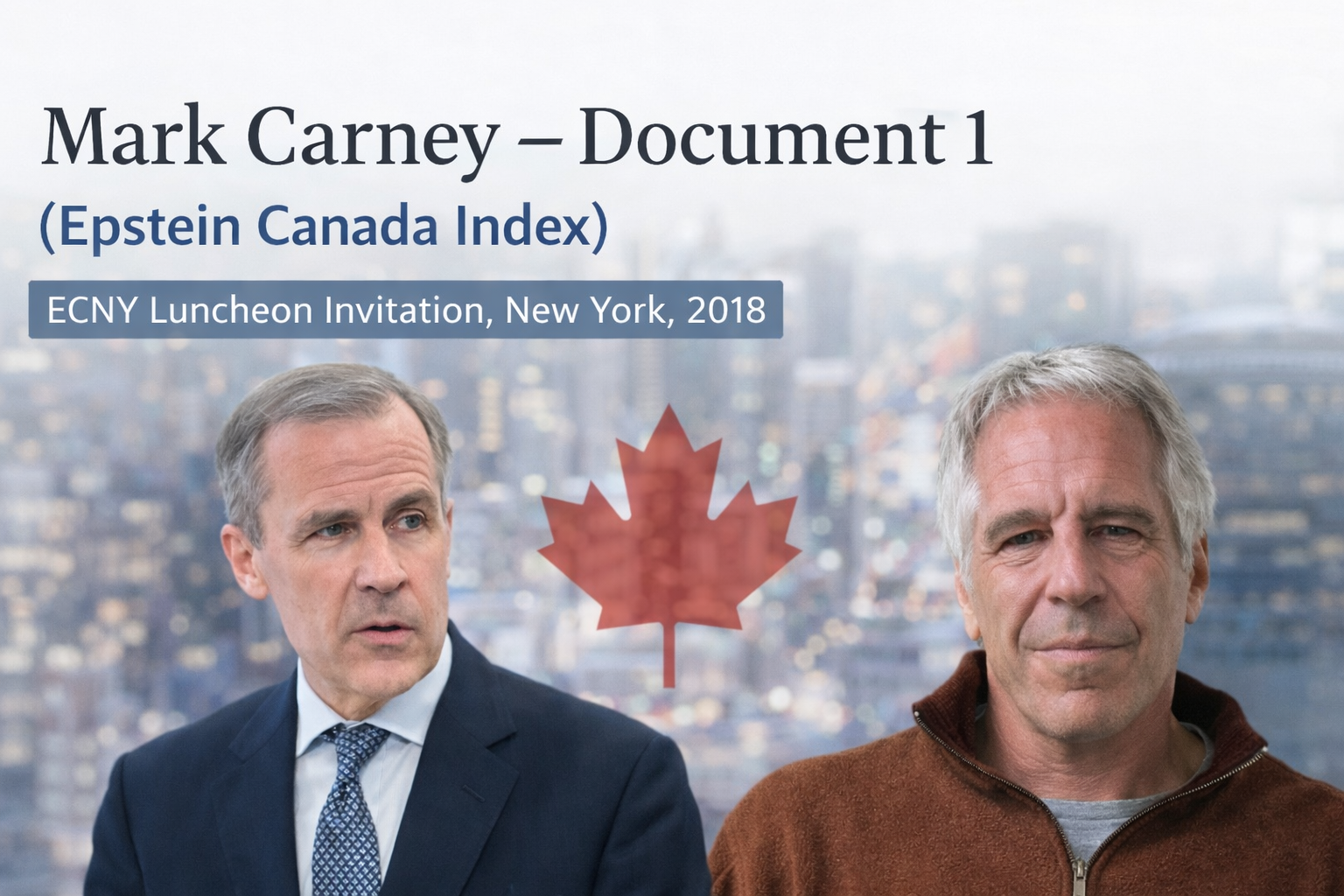 Mark Carney — Document 1 (Epstein Canada Index)